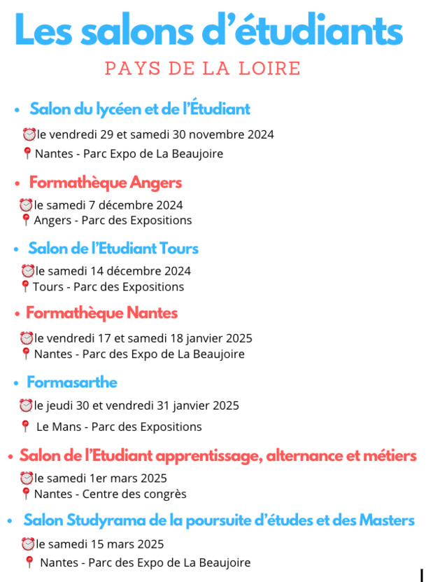 Salon de l'étudiant